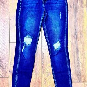 👖 KanCan High-Rise Button Fly Skinny Jeans – Women’s Size 9 / 28